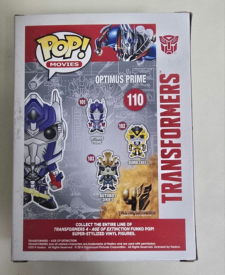 funko pop トランスフォーマー オプティマスプライム 限定版 廃盤