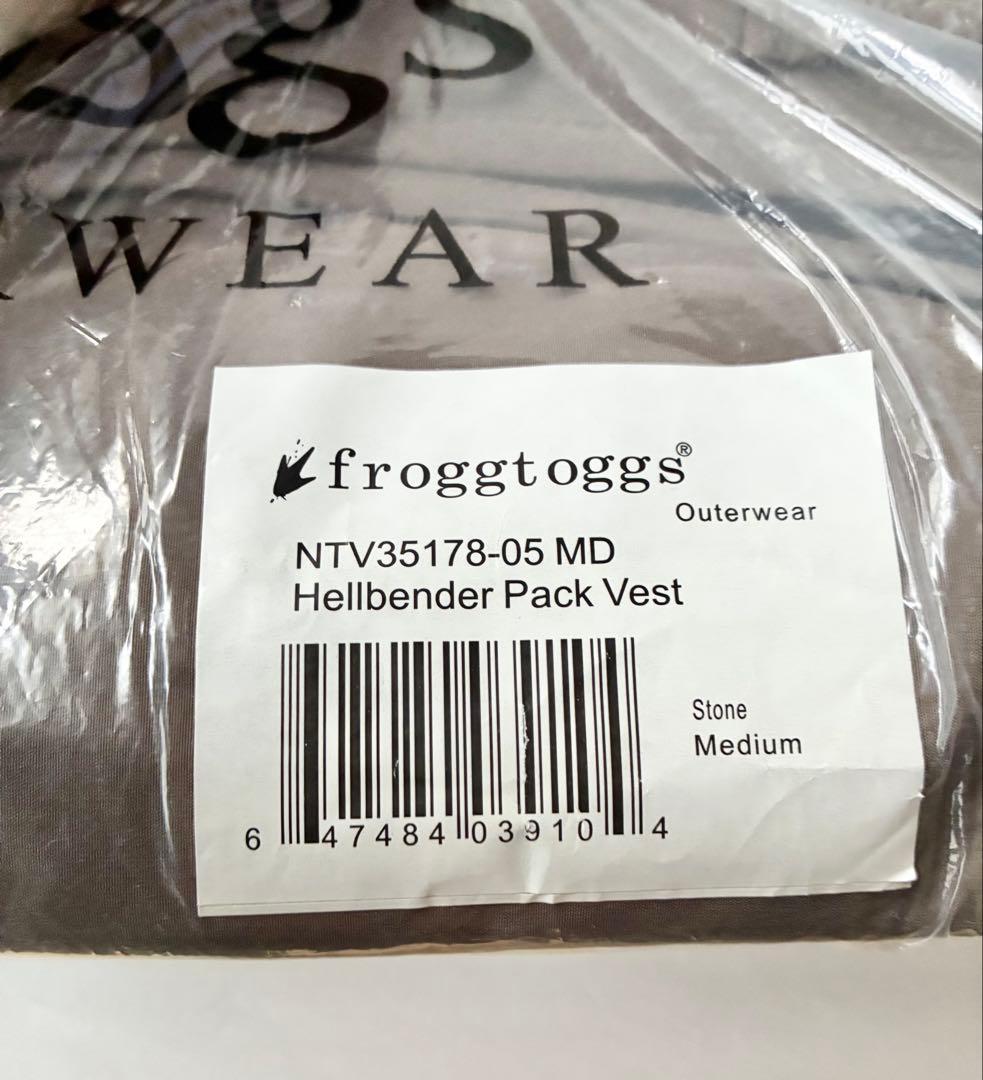 新品 Frogg Toggs フロッグトッグス フィッシングベスト M