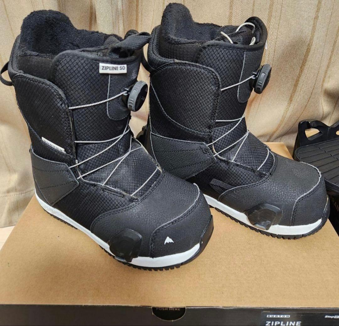 24cm BURTON KIDS STEP ON ステップオンビンディングセット