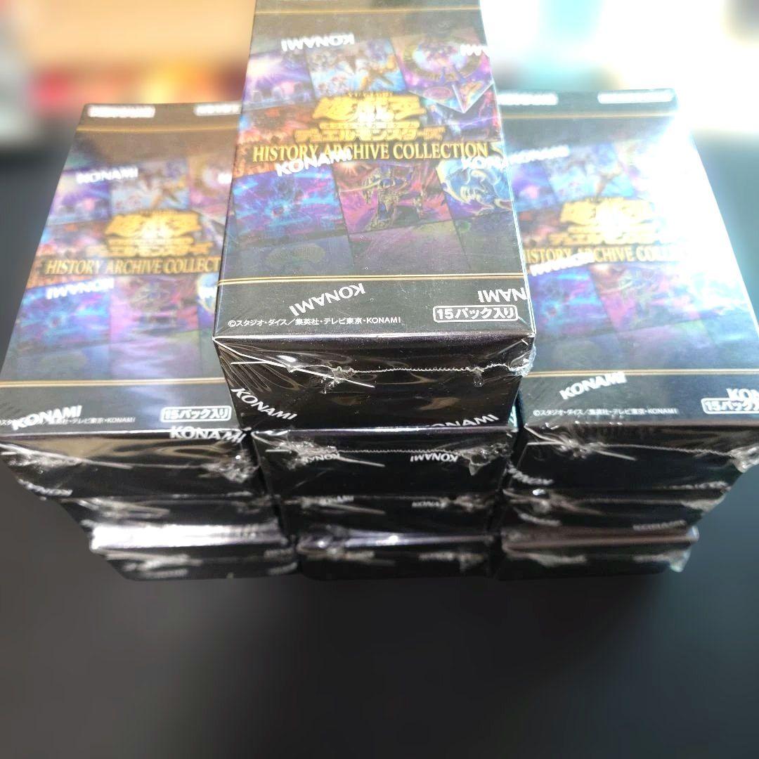 遊戯王‼️　シュリンク付きヒストリーアーカイブコレクション10BOXまとめ売り