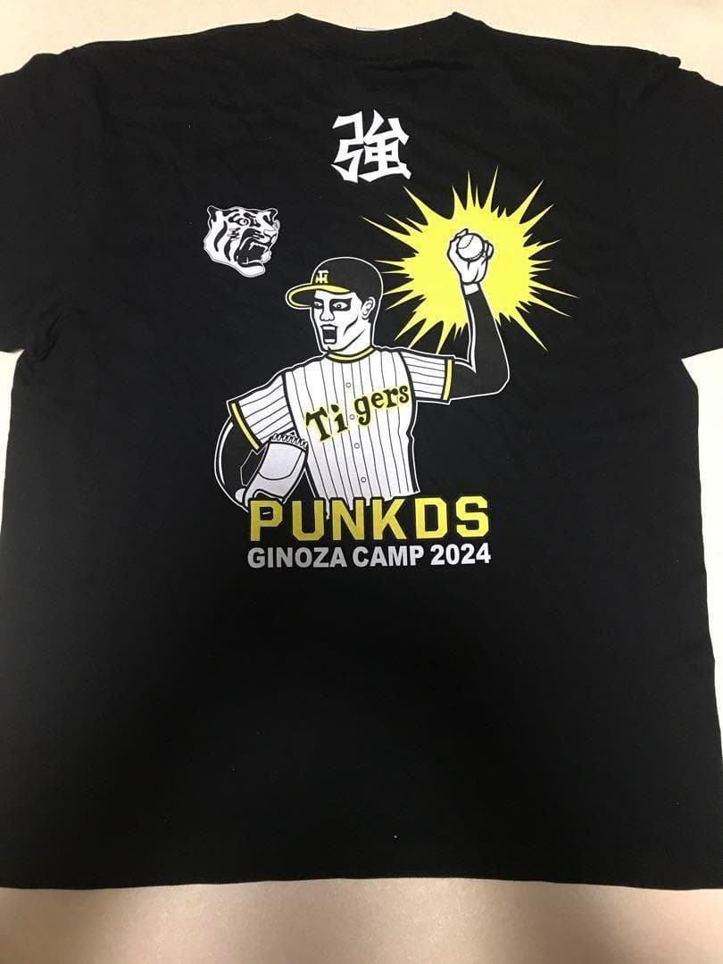 tee 黒 punkdrunkers XL パンクドランカーズ 阪神タイガース