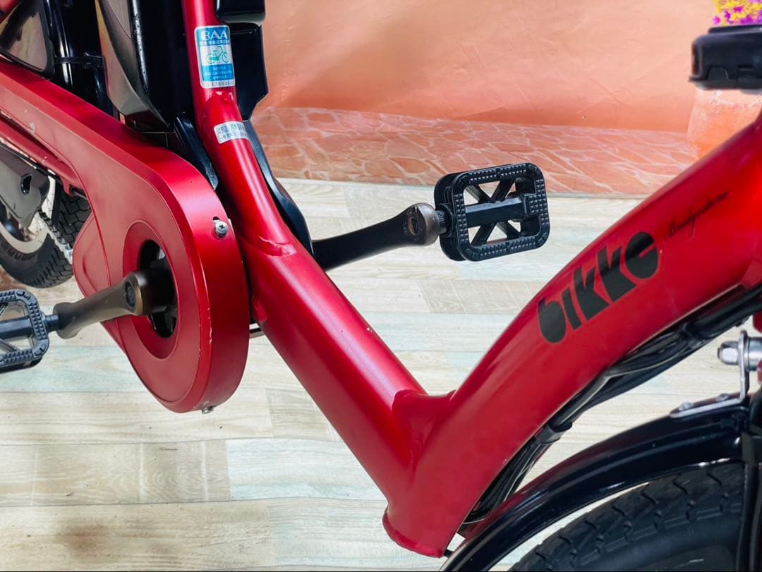 超人気！BIKKE ビッケ13AH！⭐️ブリヂストン子供乗せ電動自転車Y3417