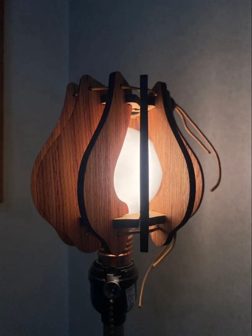 【超美品】tamanegi ランタンシェード オーク（oak）　組み立て
