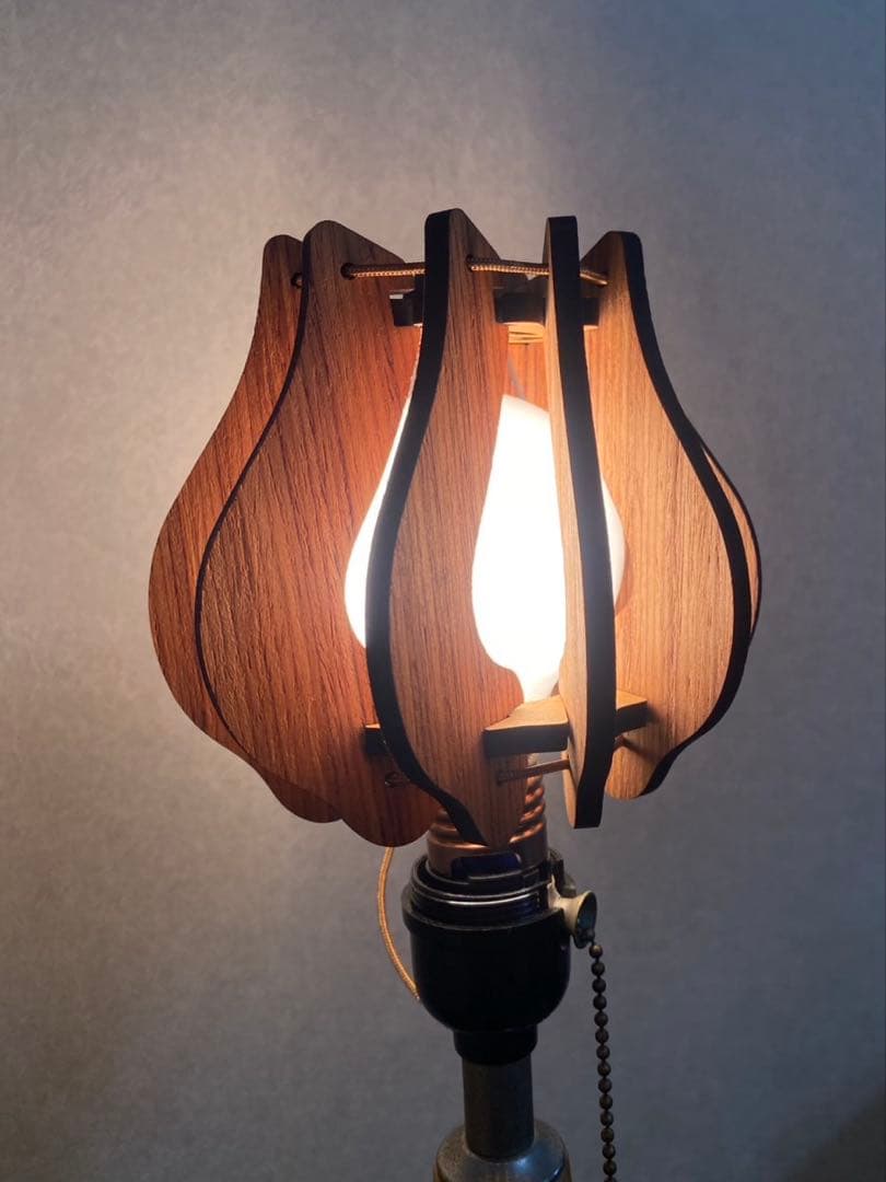 【超美品】tamanegi ランタンシェード オーク（oak）　組み立て