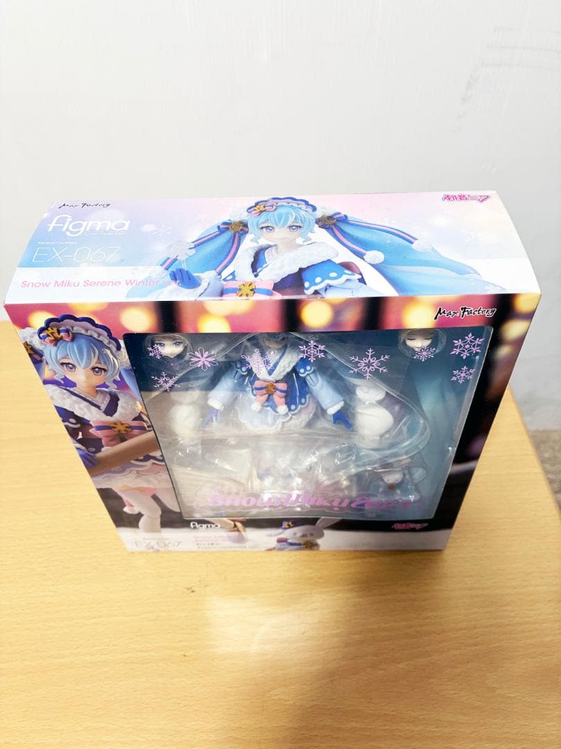 ★未開封★figma 初音ミク 雪ミク 冬麗ver. 【EX-067】GD0I