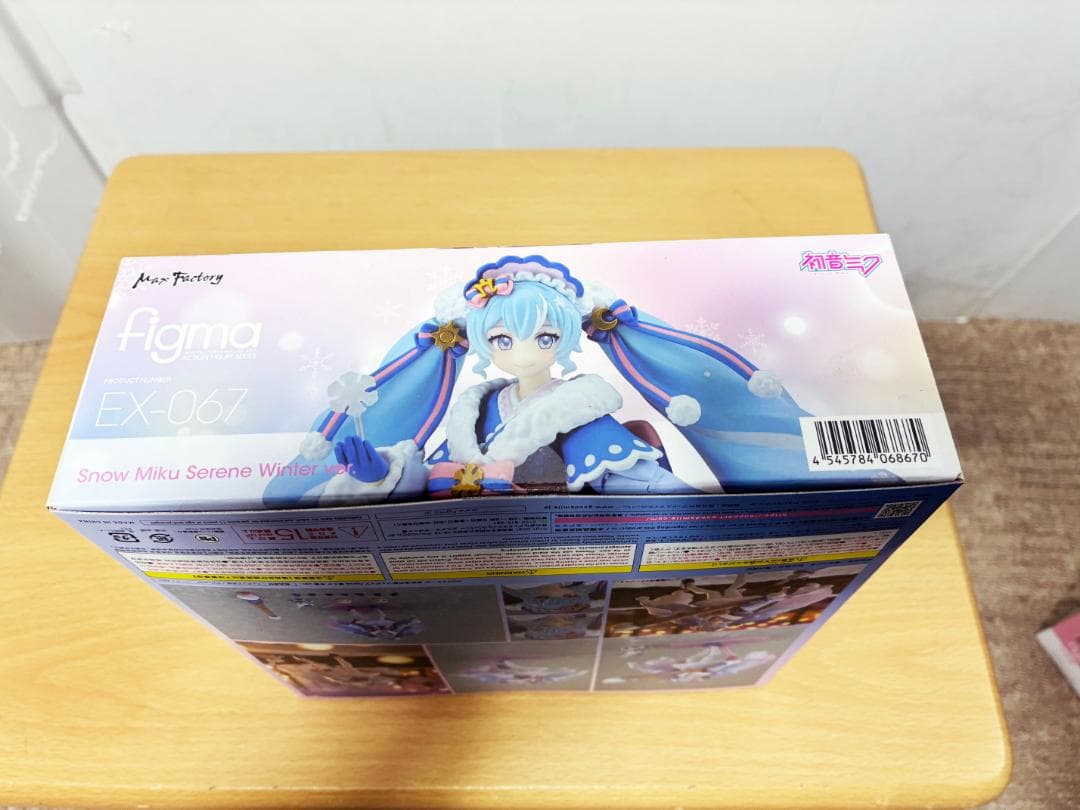 ★未開封★figma 初音ミク 雪ミク 冬麗ver. 【EX-067】GD0I