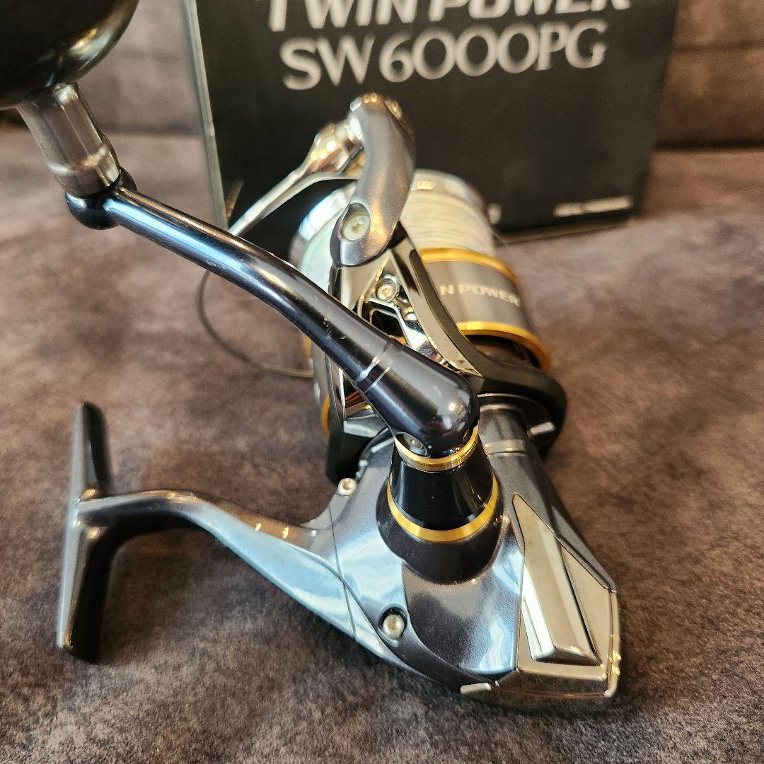 スピニングリール シマノ 15 ツインパワー SW 6000PG