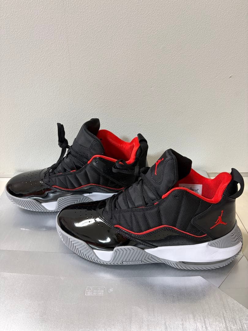 Jordan バスケットボールシューズ ブラック/レッド