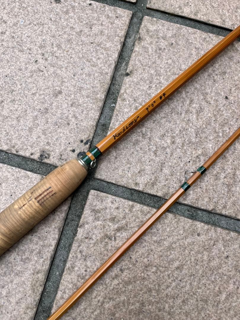 と*も様 自作バンブーロッド　中古