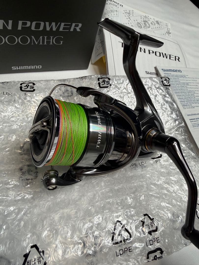 シマノ　24ツインパワー　3000MHG TWINPOWER PE0.8号