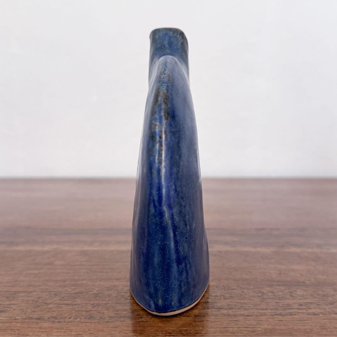 【ドイツ Studio pottery 花瓶 】ヴィンテージ 419