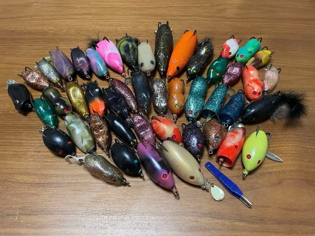 雷魚　フロッグセット　スミスマウスオープナー　グロッサフォーセット　フロッグ祭