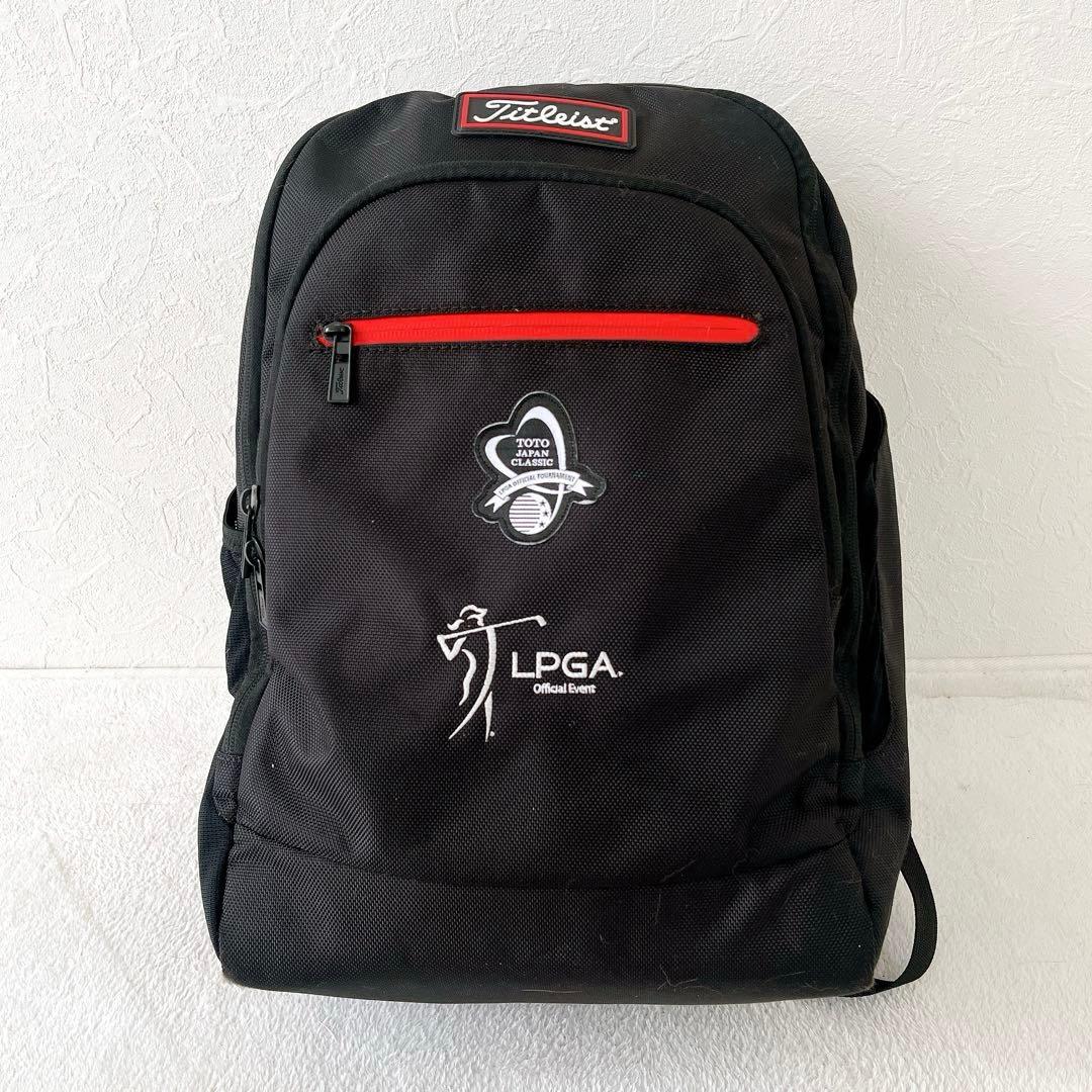 ★Titleist★TOTOジャパンクラシック プレイヤーズバックパック ゴルフ