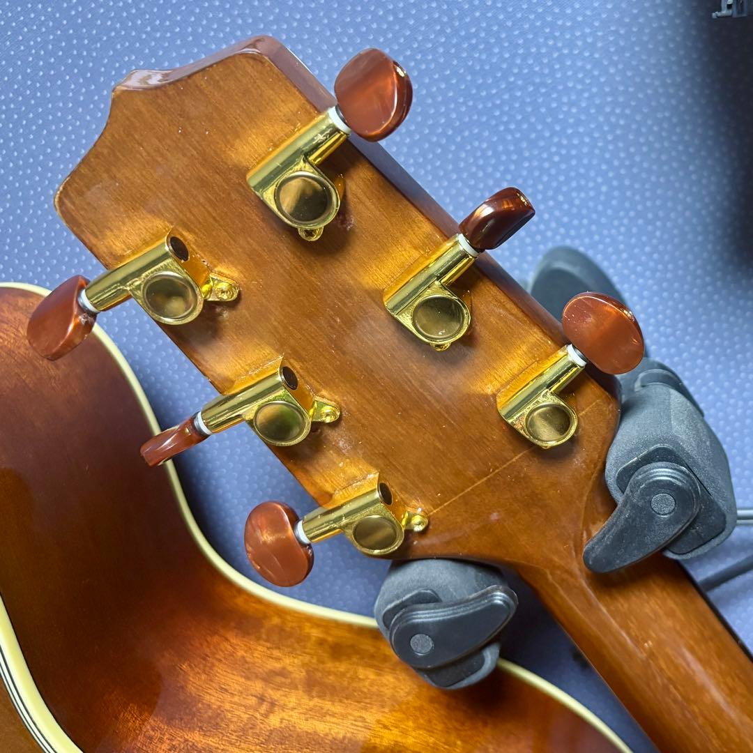【超美品低弦高】エレアコ　cooder by takamine 本革ストラップ付