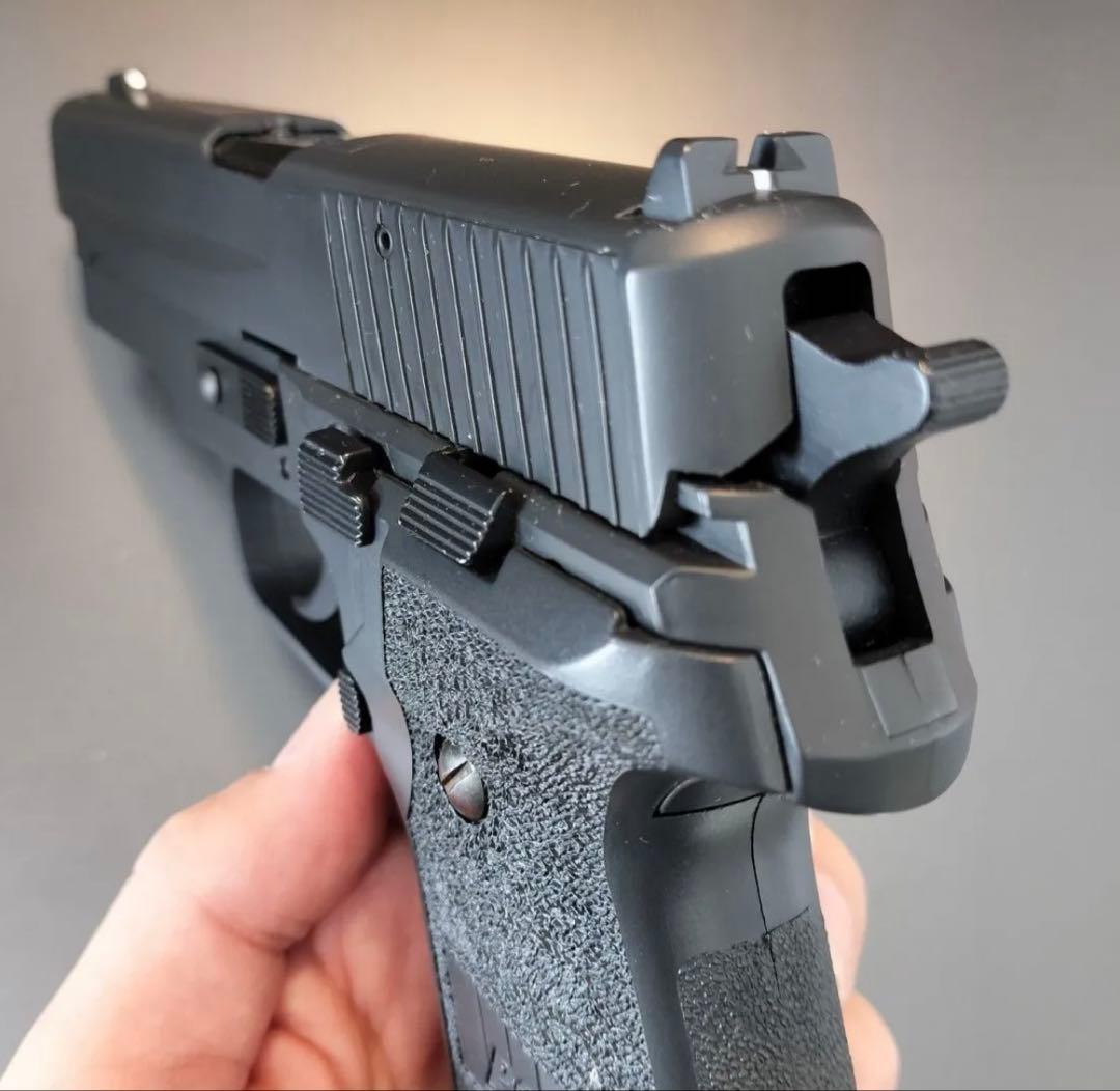 超貴重☆SIG SAUER P228 エアコッキングガン 716g