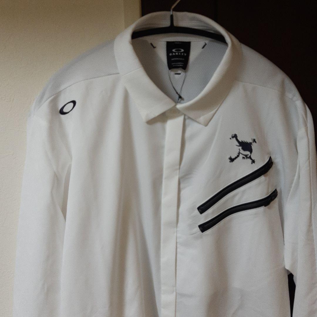 新品　オークリーゴルフ　メンズウエア　ロングシャツ　3D WV LS SHIRT