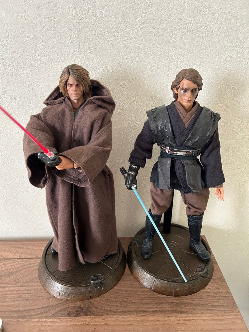 お得2体セットスターウォーズサイドショウ1/6フィギュアアナキンダースベイダー