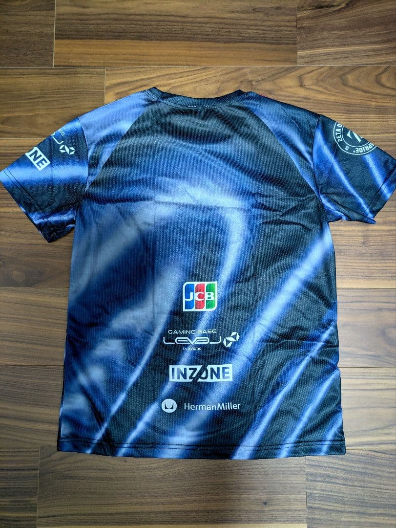 ★スポンサー　Tシャツ　ジャージ　ゲームシャツ　ユニフォーム　スポーツウェア　紺