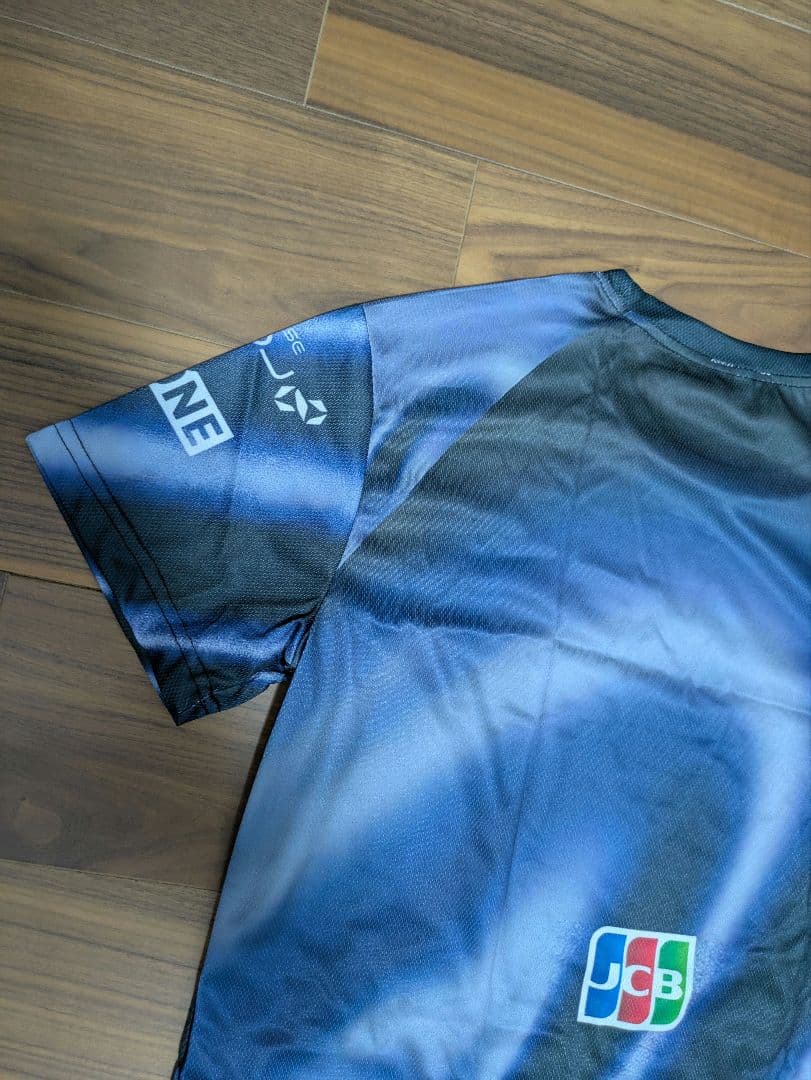 ★スポンサー　Tシャツ　ジャージ　ゲームシャツ　ユニフォーム　スポーツウェア　紺