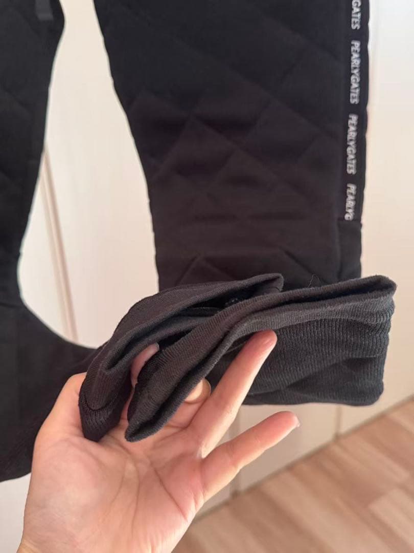 ★超美品　暖パン　ブラック　メンズ　サイズ4 PEARLY GATES GOLF