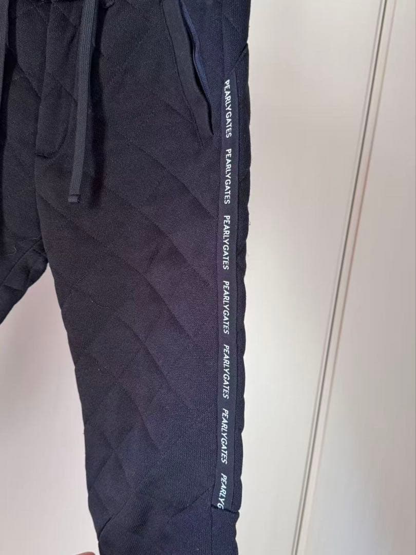 ★超美品　暖パン　ブラック　メンズ　サイズ4 PEARLY GATES GOLF