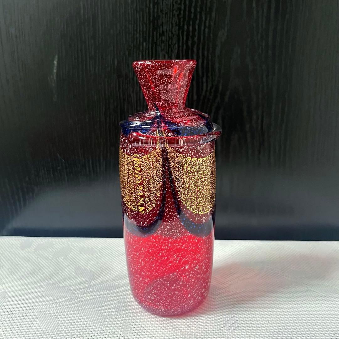 マルティグラス Multi Glass ガラス工芸 置物 花瓶 酒器 ★一品物