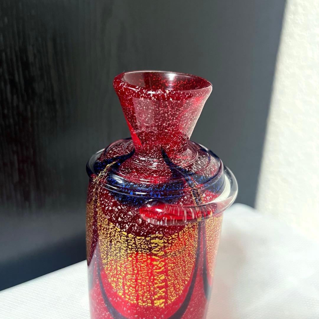 マルティグラス Multi Glass ガラス工芸 置物 花瓶 酒器 ★一品物