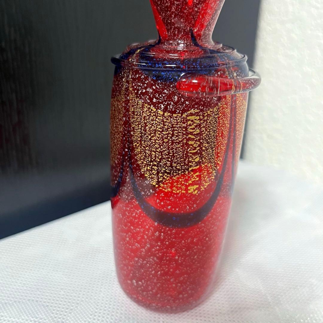 マルティグラス Multi Glass ガラス工芸 置物 花瓶 酒器 ★一品物