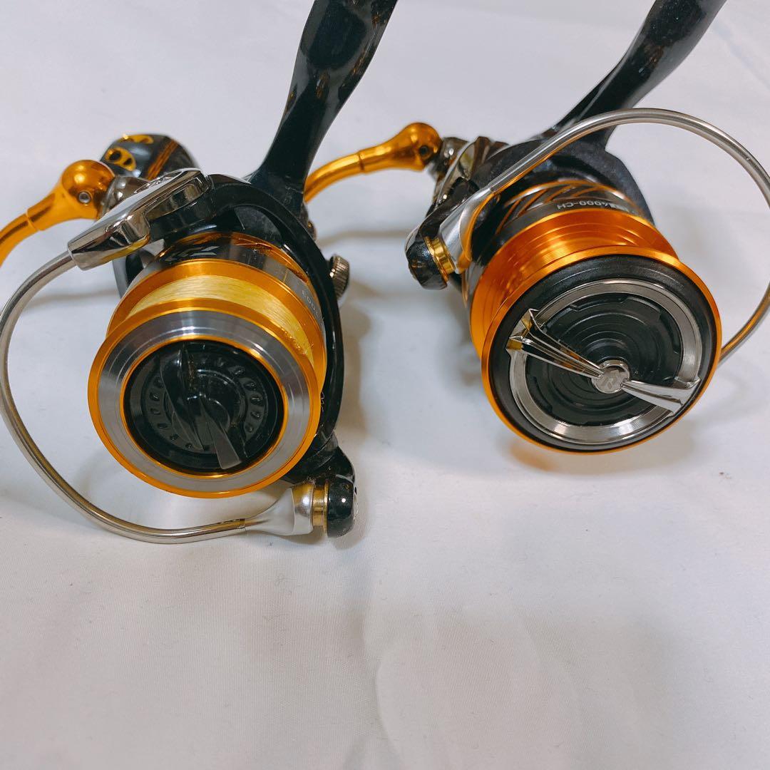ダイワ スピニングリール2個セット＋スプール付き