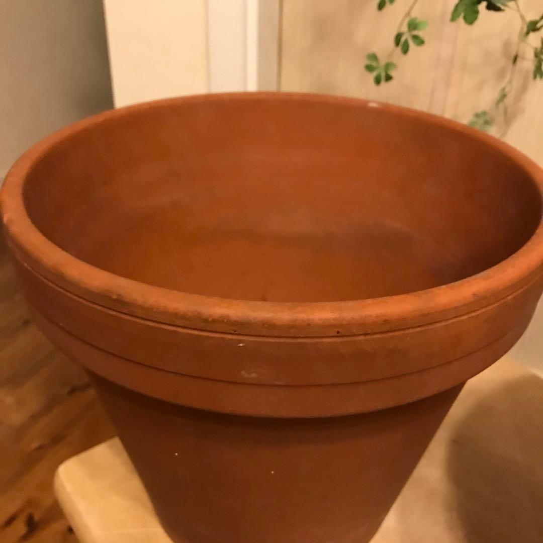 3個テラコッタ鉢　植木鉢　寄せ植えガーデン雑貨ガーデニング