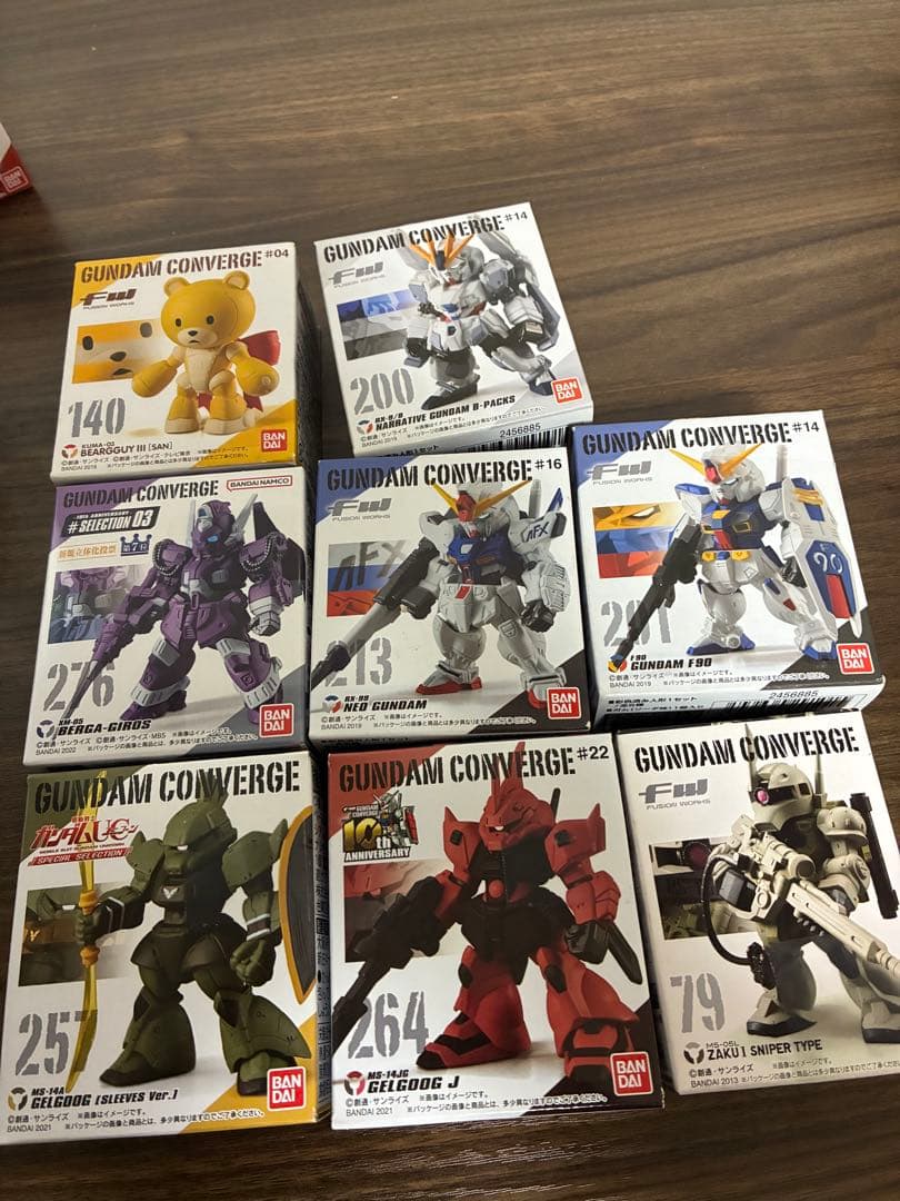 ガンダムコンバージ　フィギュア　まとめ売り