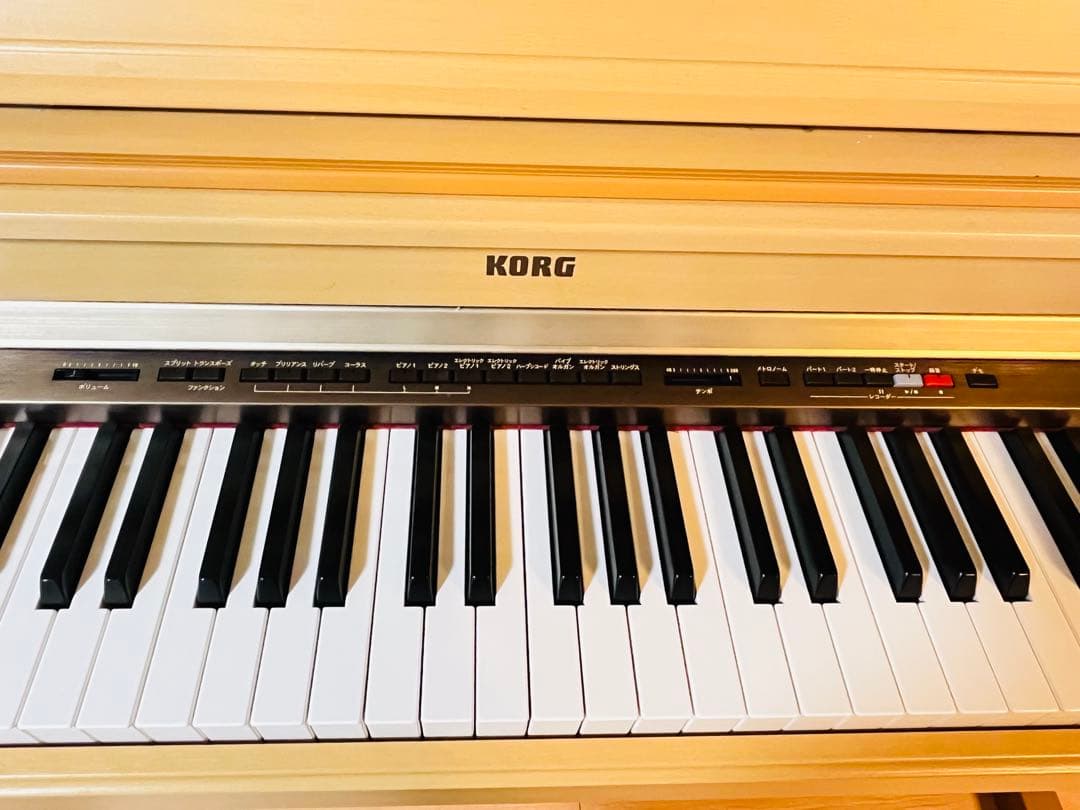 KORG 多機能　電子ピアノ 88鍵 ナチュラルブラウン