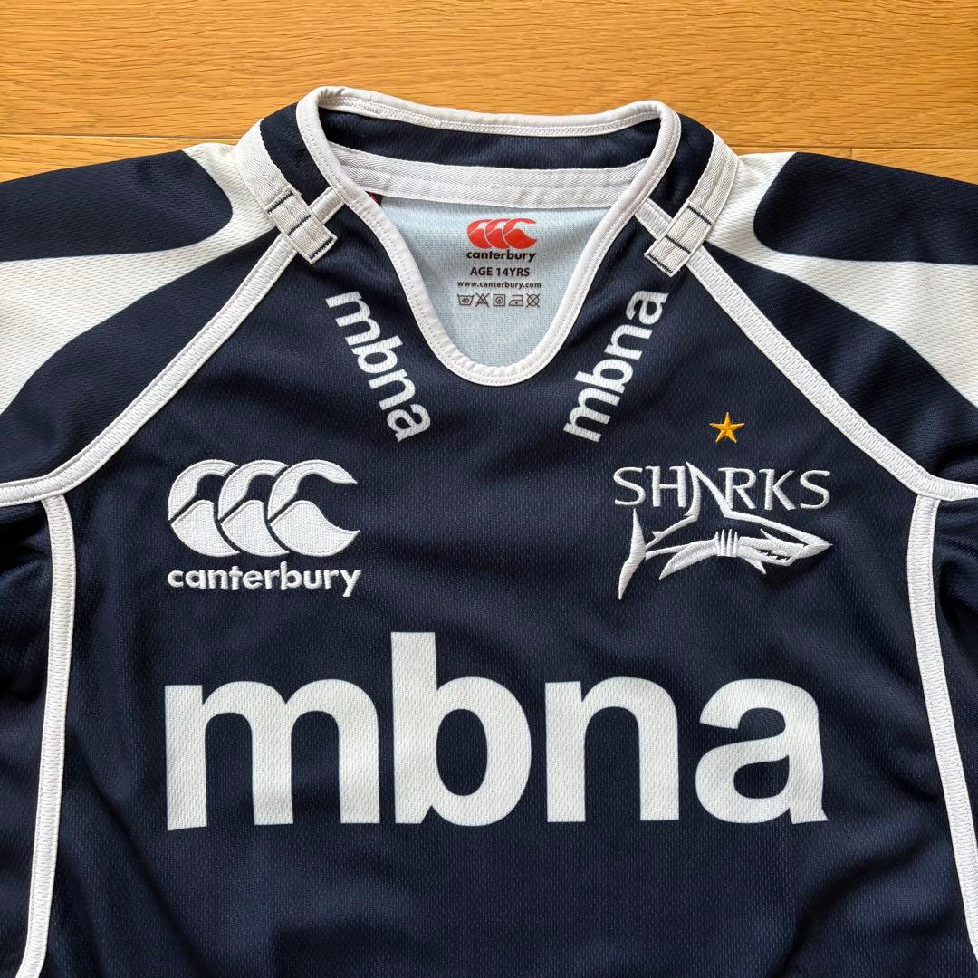 セールシャークス ラグビージャージ Canterbury デクラーク