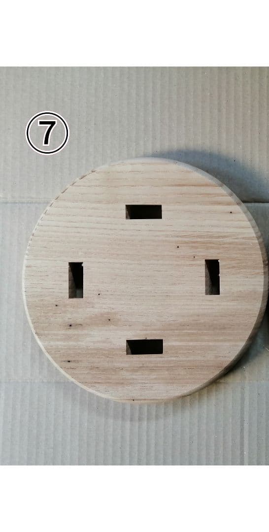 栗材スツール　高さ65cmピンホールあり　丸椅子　stool