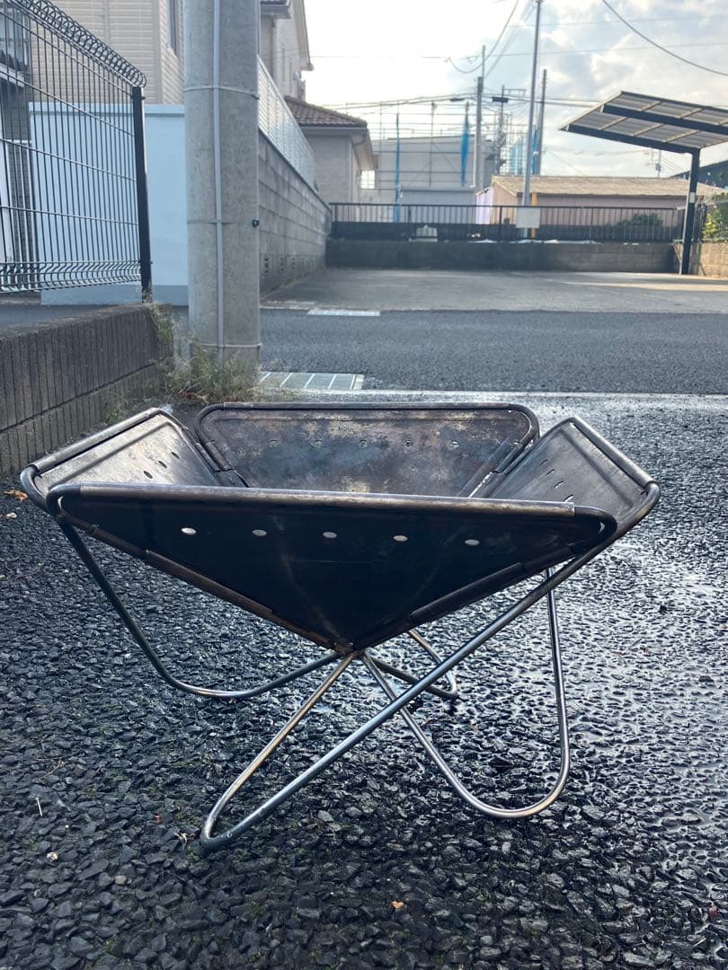 スノーピーク　焚き火台　Ｌスターターセットプラス　ベースプレートスタンドL/M