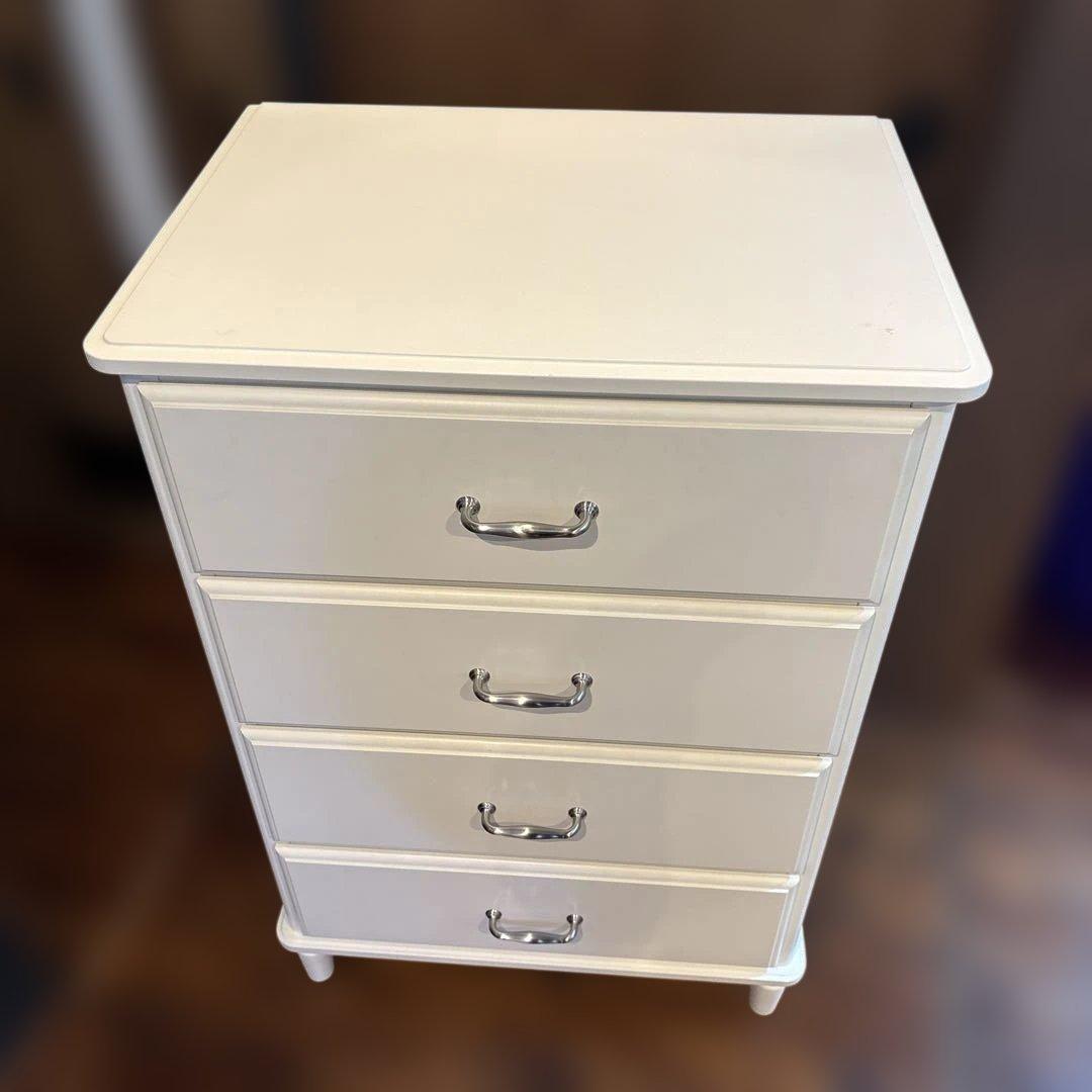 【送料8600円込み】IKEA イケア ティッセダール 白 チェスト