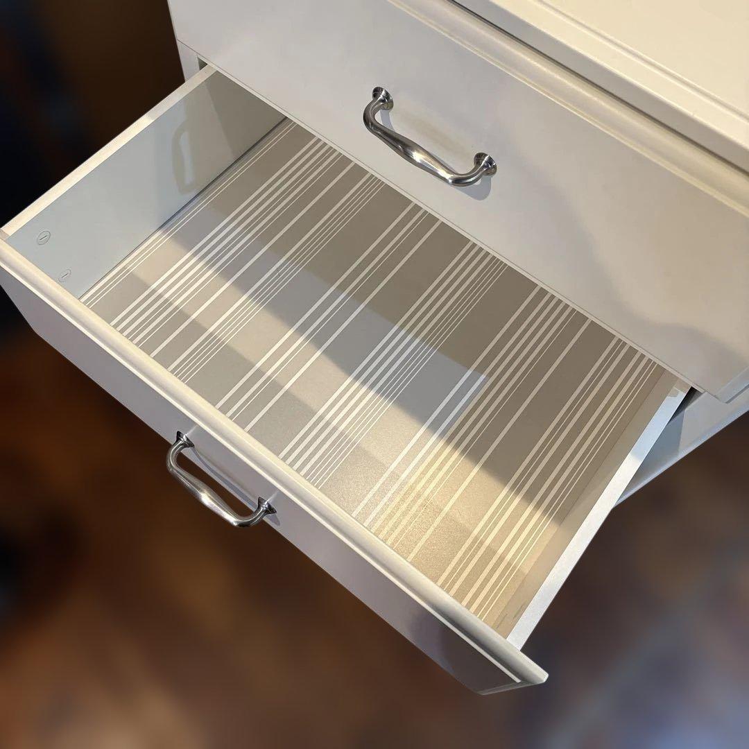 【送料8600円込み】IKEA イケア ティッセダール 白 チェスト