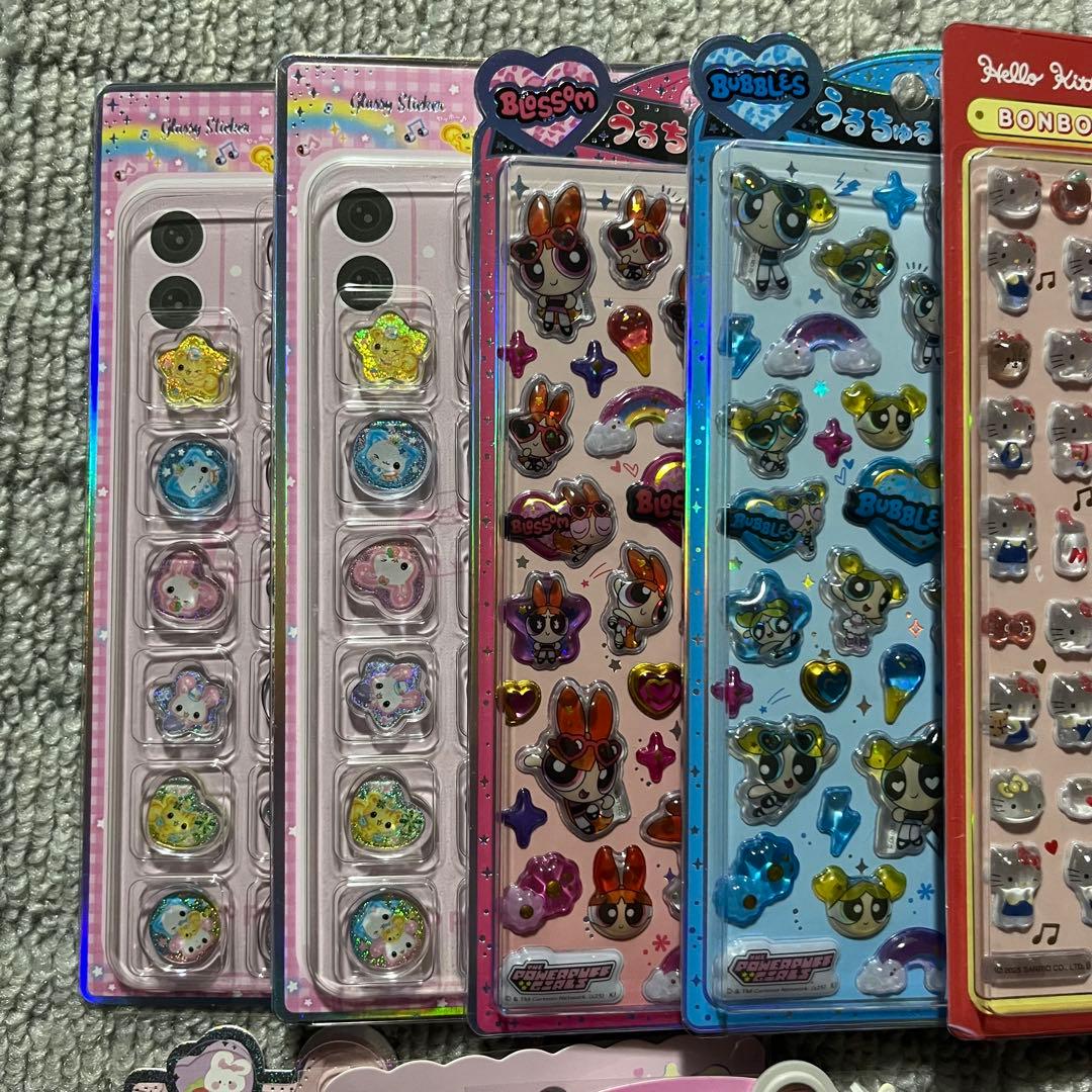 シール12点　まとめ売り　ボンボンドロップ　おはじき　うるちゅる