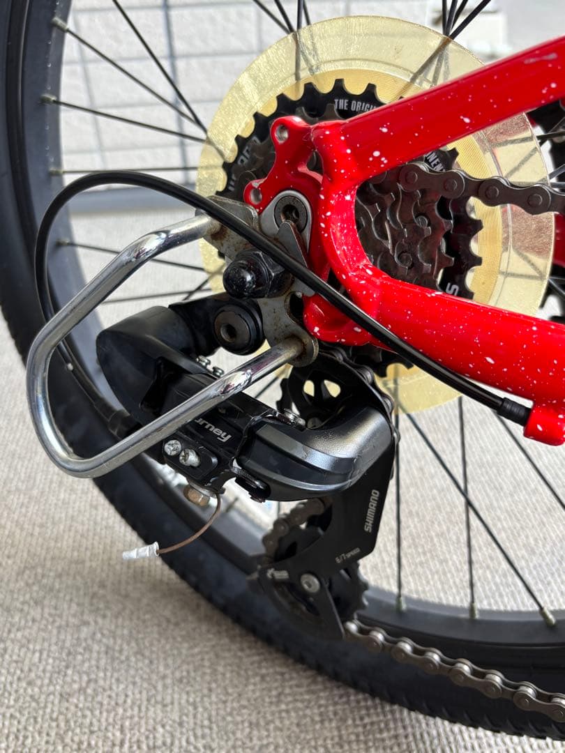 Cannondale マウンテンバイク 20インチ レッド　荒川区引取り