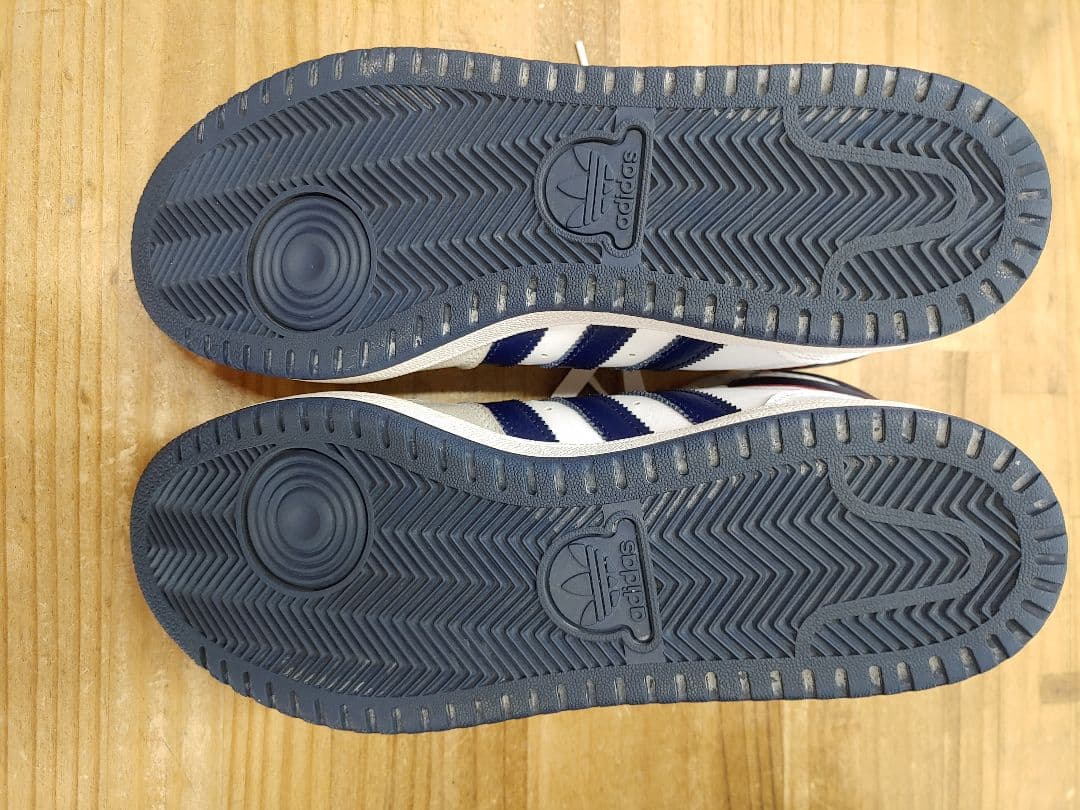 adidas Top Ten ホワイト/ネイビー シューズ