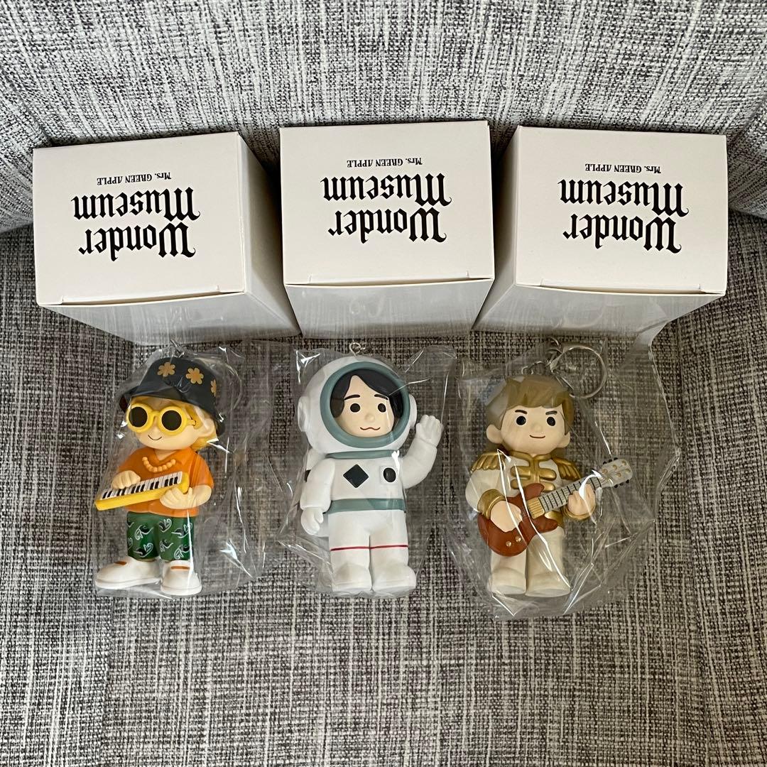 新品未使用 Wonder museum MVキーホルダー 3人セット コンプ