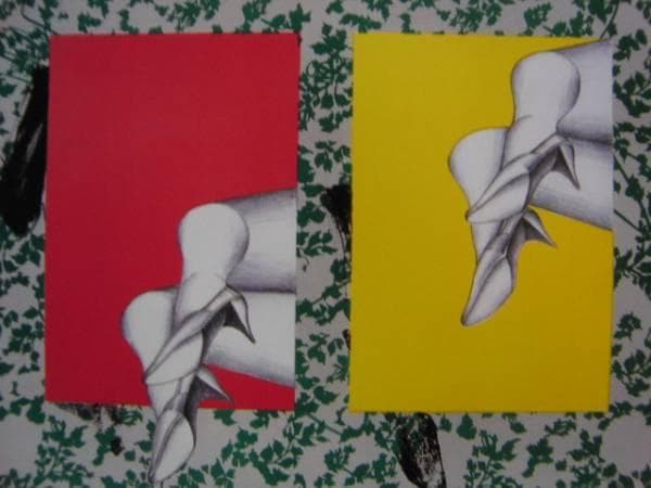 池田満寿夫、【スイート・スイート】、希少画集画、新品高級額・額装付