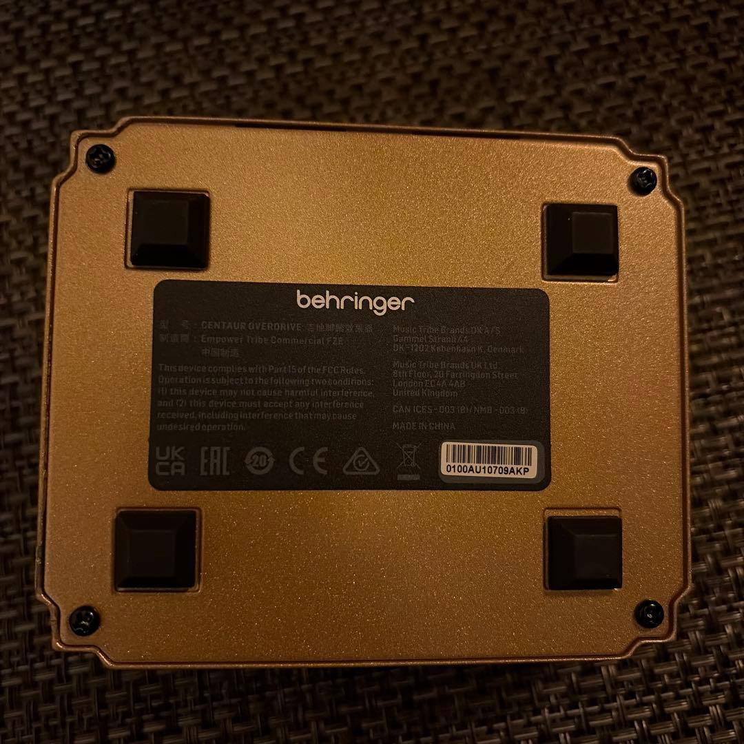 behringer CENTAUROVERDRIVE ノブカスタム