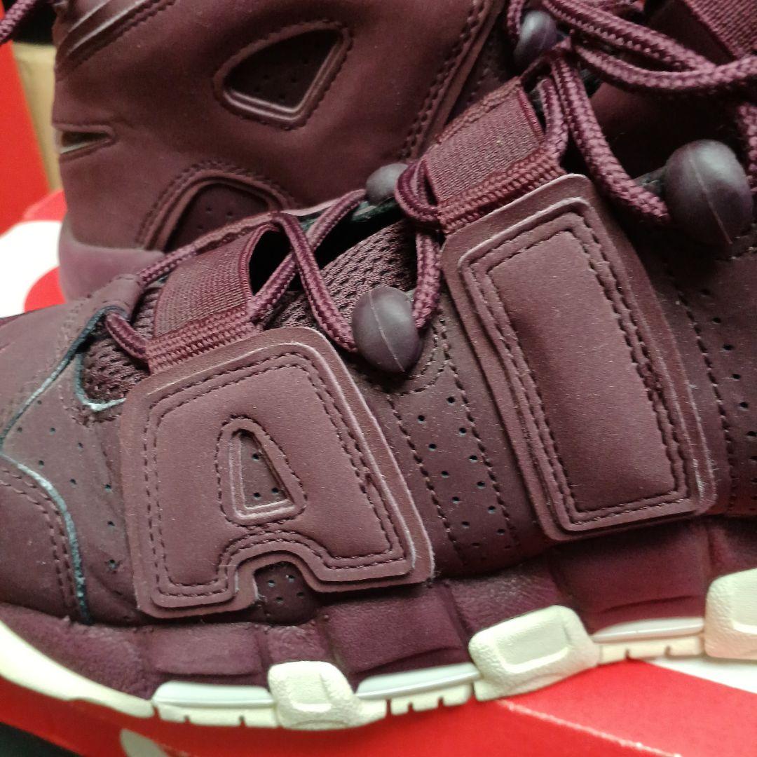NIKE AIR MORE UPTEMPO バーガンディ