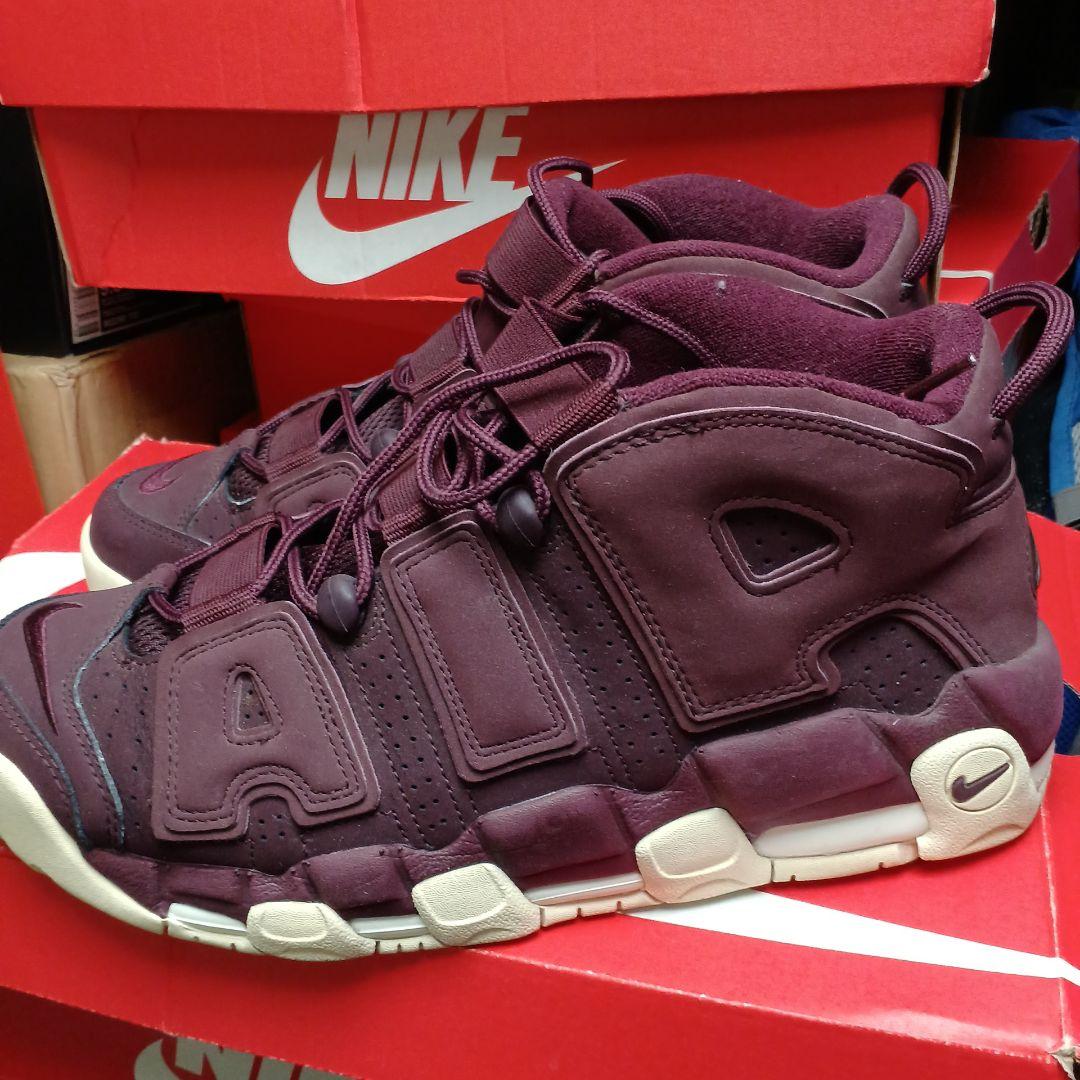 NIKE AIR MORE UPTEMPO バーガンディ