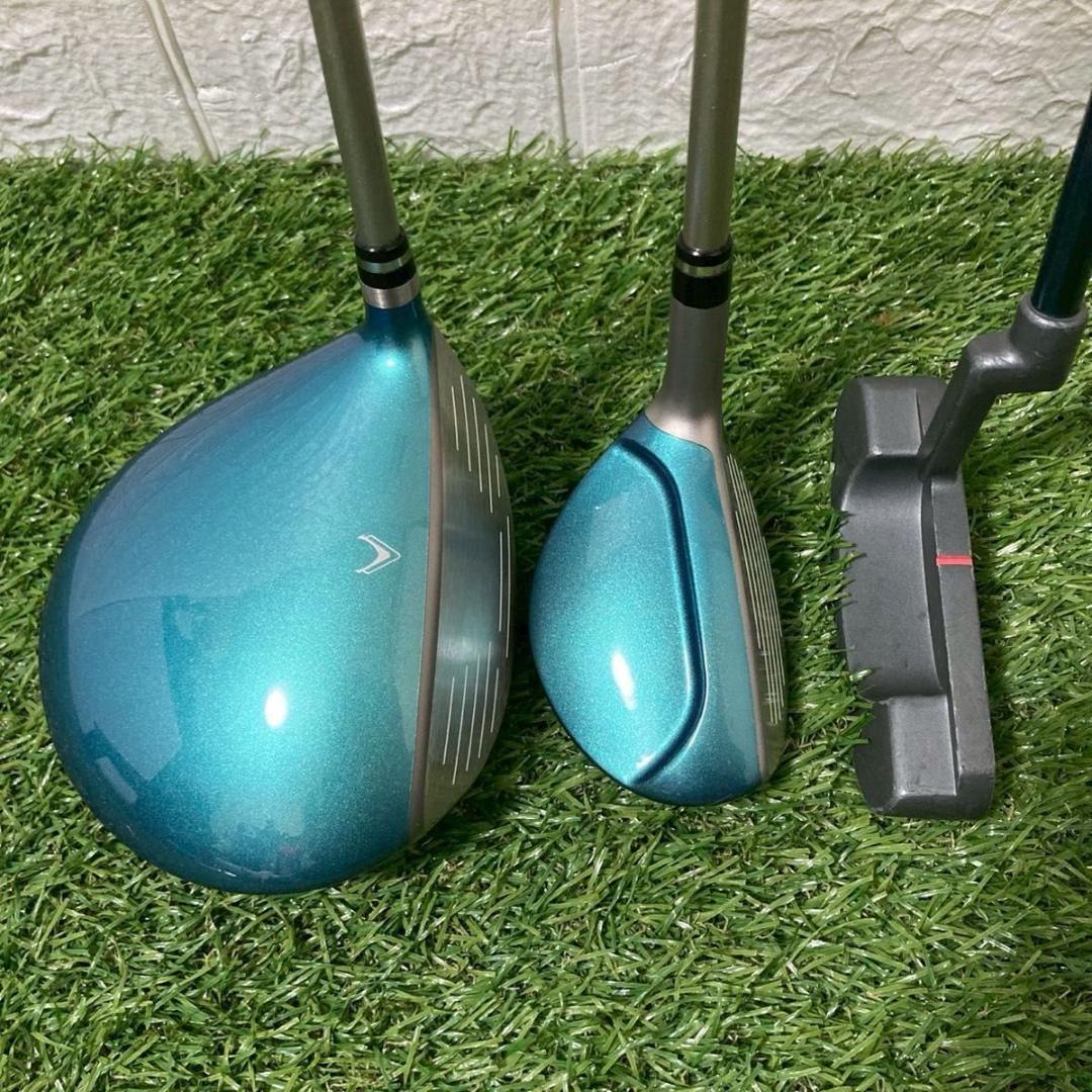 【極美品】レディース　Mizuno EURUS ゴルフクラブ 8本セット