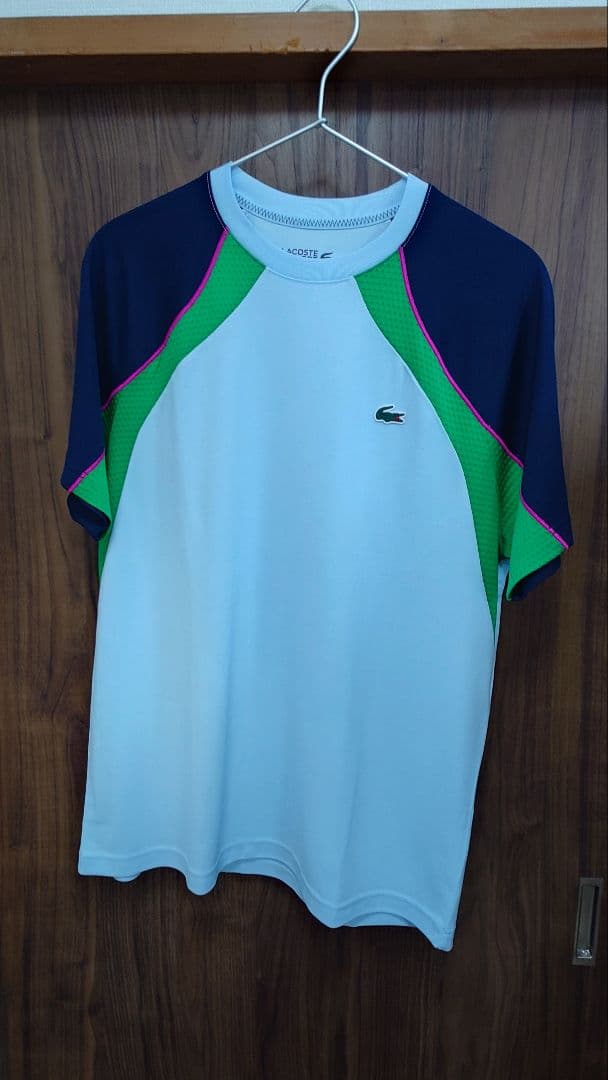 LACOSTE ウルトラドライ テニス用Tシャツ 日本サイズXL＆キャップセット