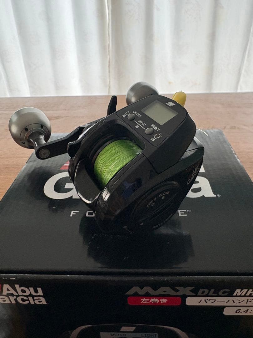 AbuGarcia MAX DLC MHP-L カウンター付きリール