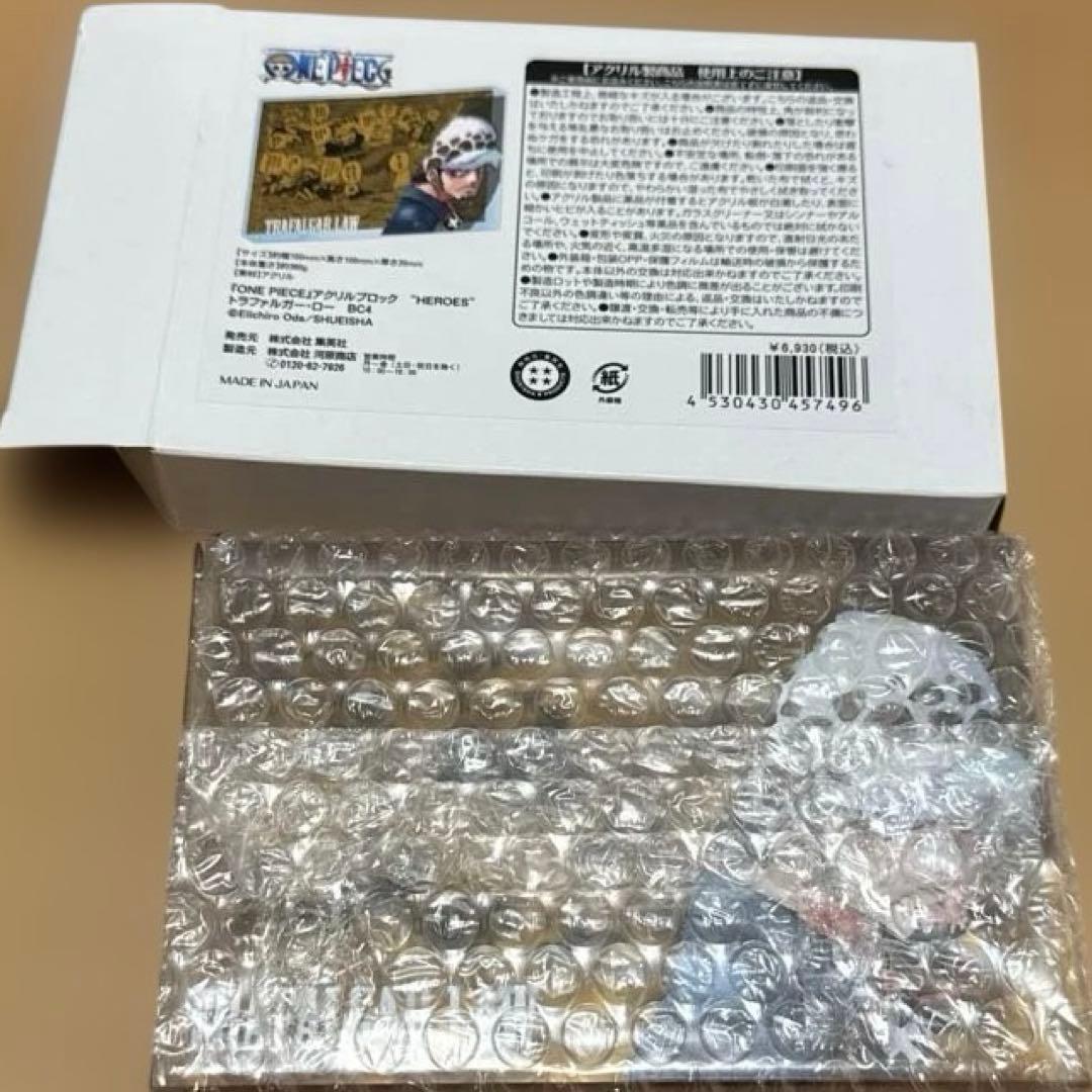 ワンピース トラファルガー ロー アクリルブロック HEROES 2023