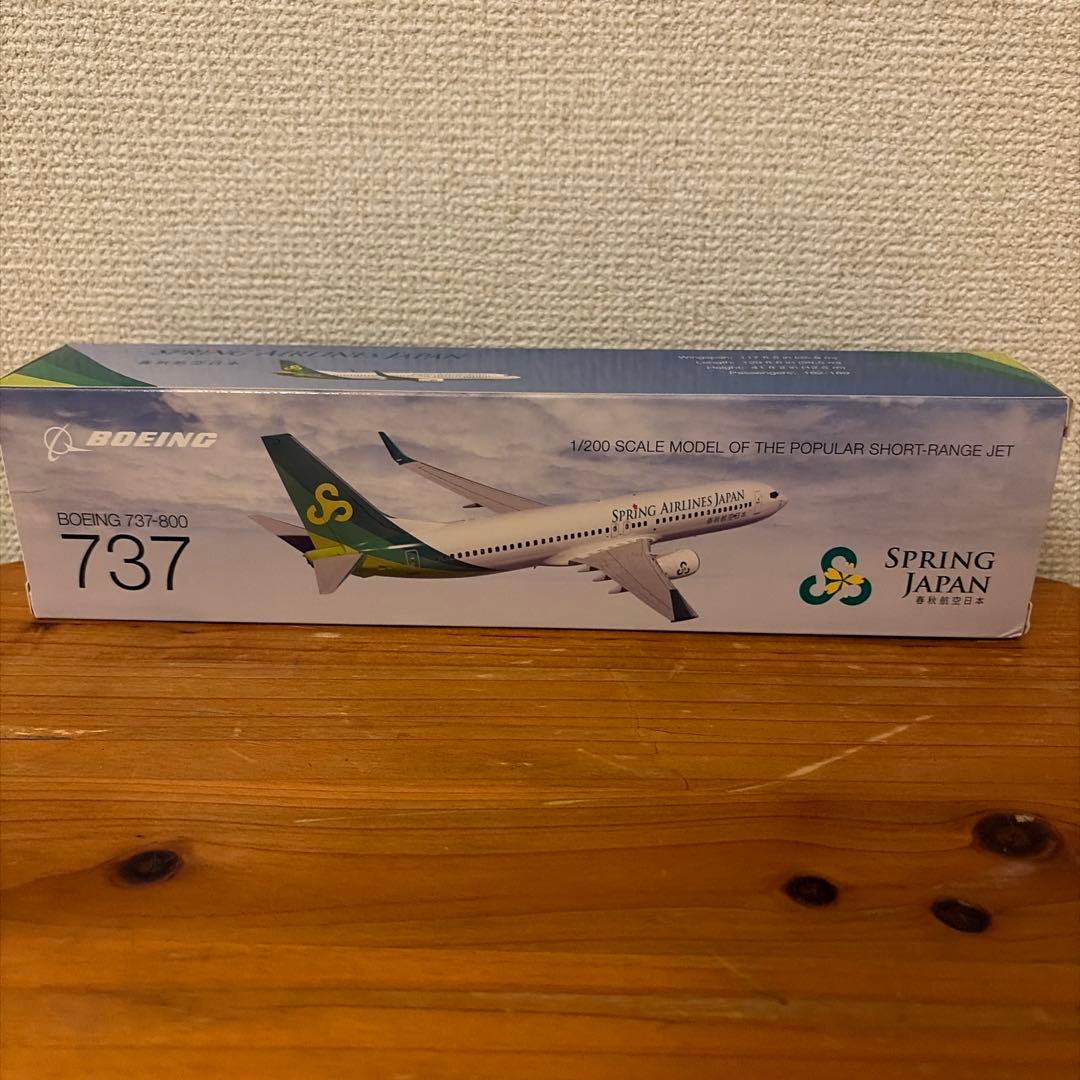 1/200 スプリングエアラインズ boeing 737-800 16